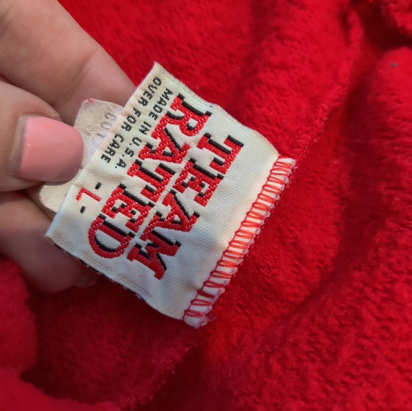 VINTAGE Team Rated San Francisco 49ers Sweatpants Made in USA NFL Sz Large - Picture 3 of 12